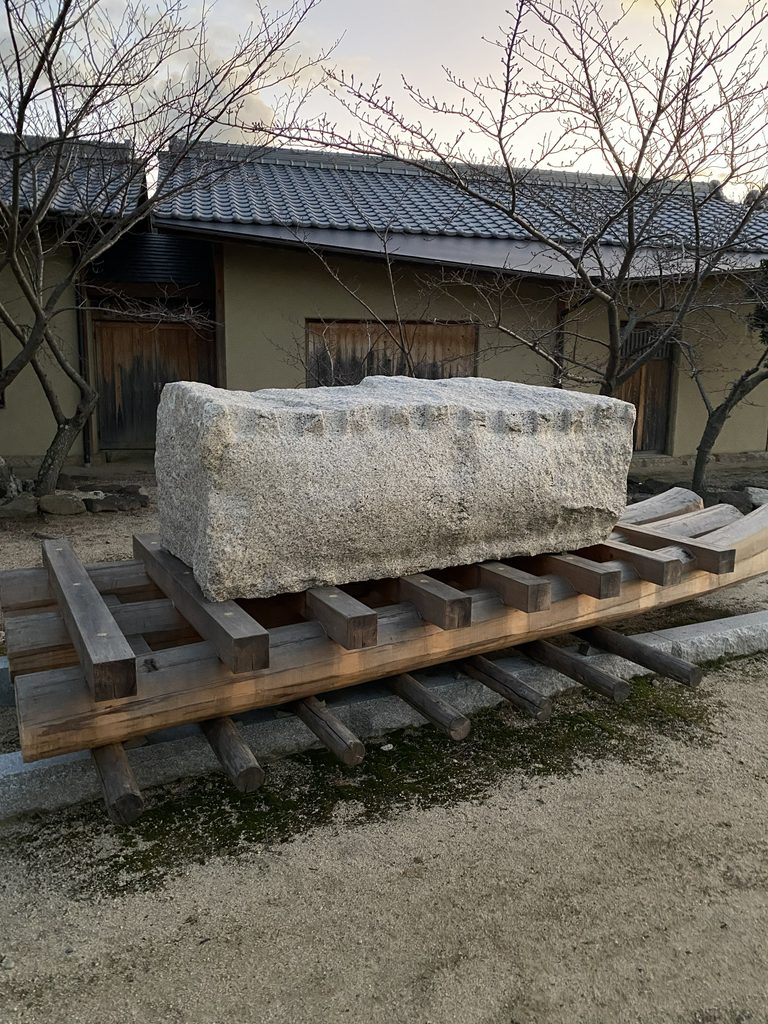 小豆島の大阪城切石記念公園