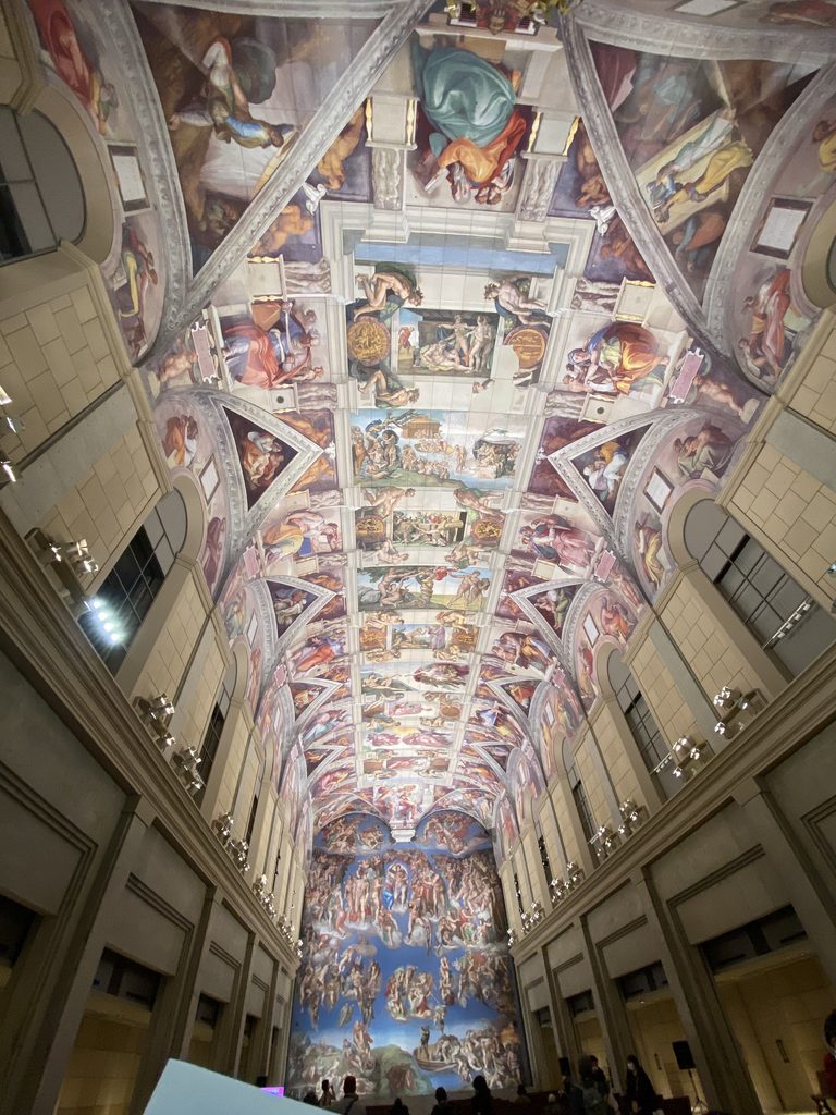 大塚国際美術館の巨大なキリスト教絵画