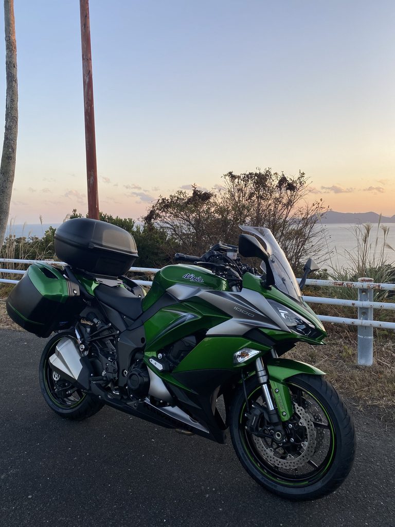 Ninja1000で走る南阿波サンセットライン