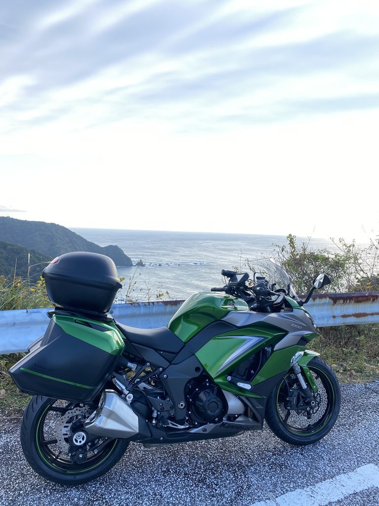 Ninja1000で走る高知県の横浪スカイライン