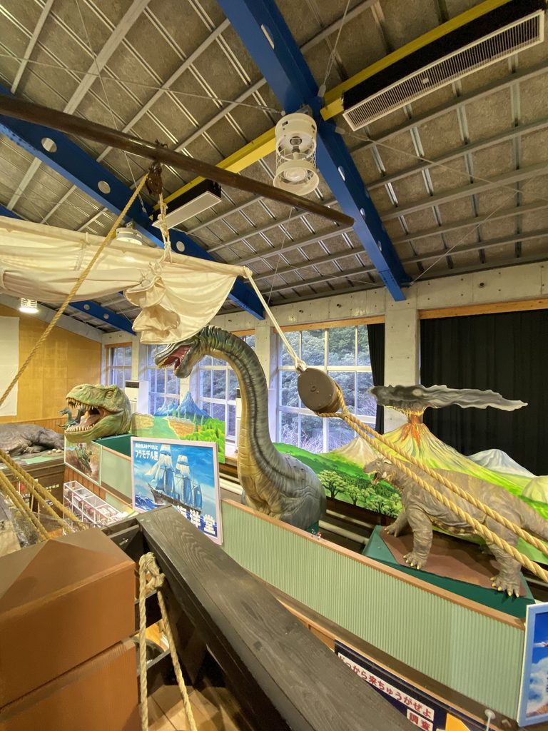 海洋堂ホビー館の展示フィギュア
