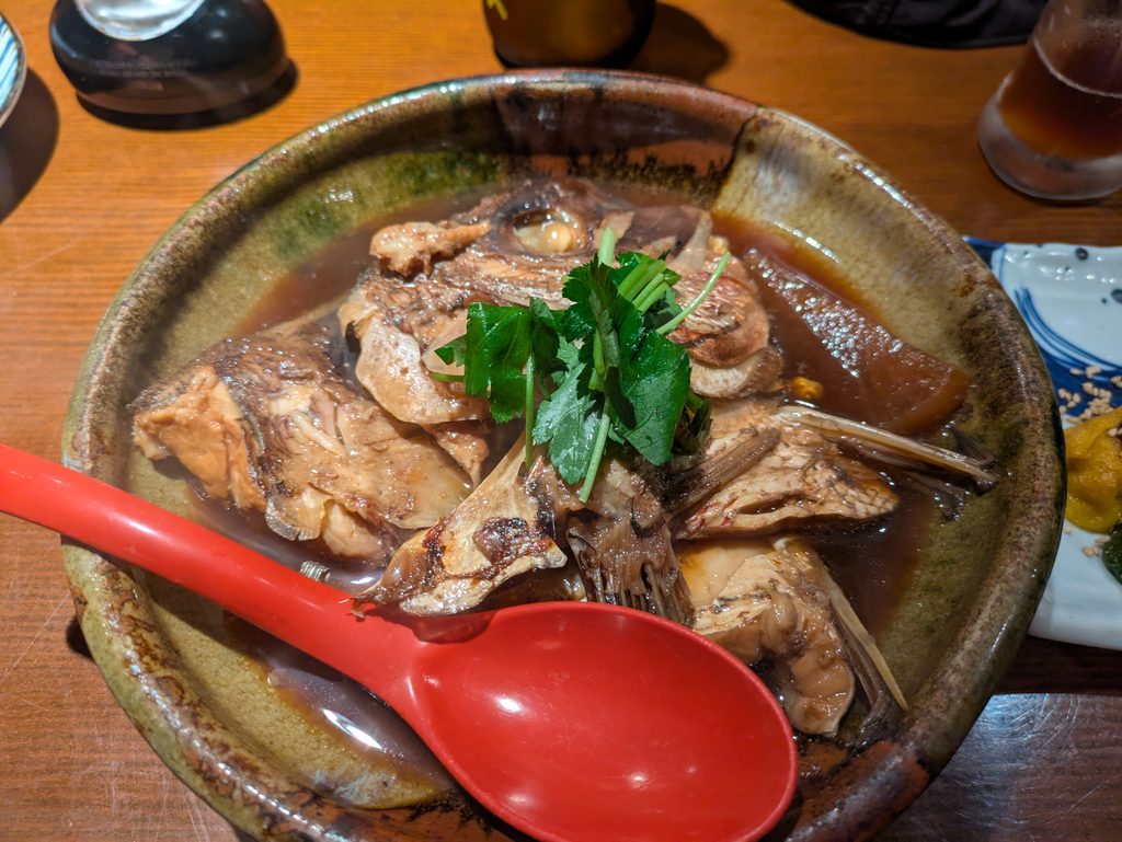 真鯛のかぶと煮