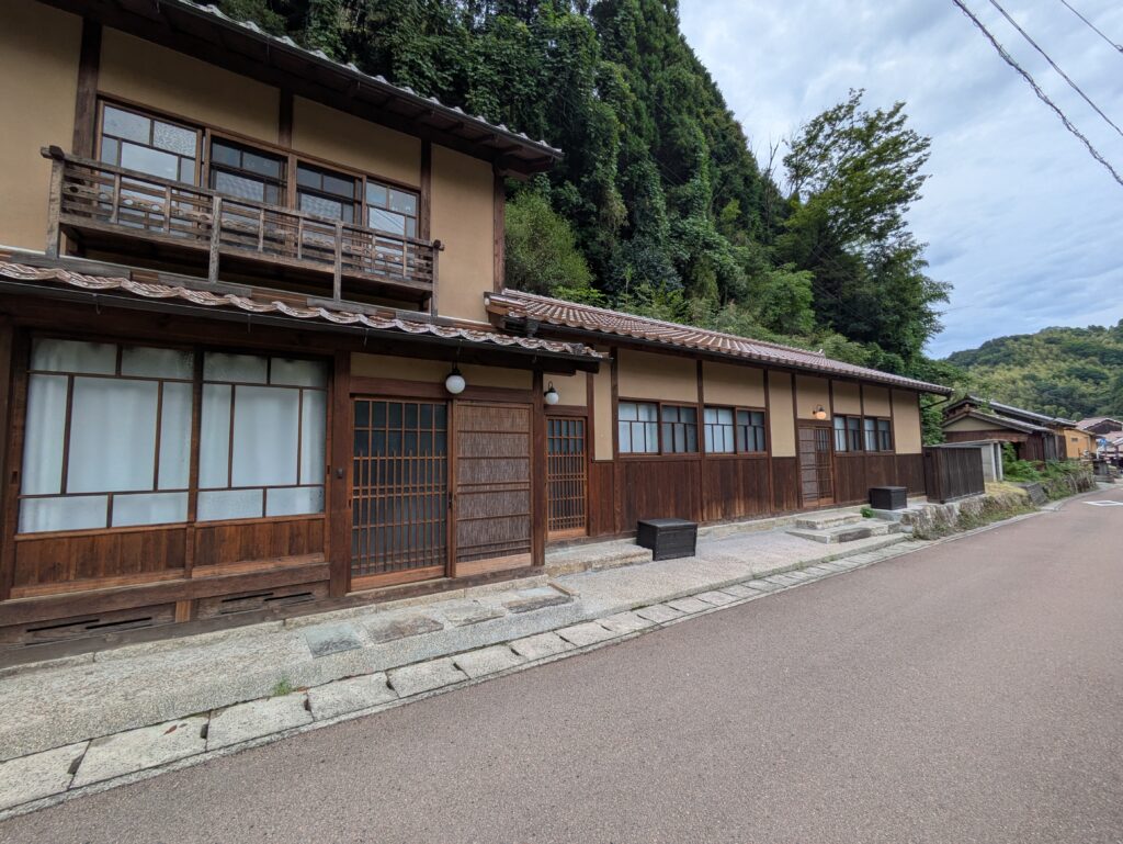 石見銀山大森地区の歴史的な町並み
